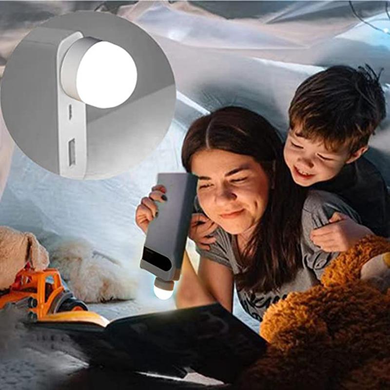 USB Reading Light Led Night Lights for Power Bank Reading Lamp for Laptop Notebook Desk Book Work Lighting