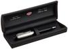 AURORA Ballpoint Pen Epsilon Silver Silver Cap Black Regular Import Product Body Oil-based B34-CN Size 139mm/BP/31g