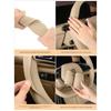 Car Steering Wheel Cover Food Grade Liquid Silicone Ultra-Thin Non Slip Dustproof Sweat-Proof Ice-Sensitive Handle Cover Four Seasons Universal