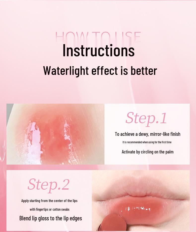 Honey Beam Gloss: Moisturizing, Long-Lasting Clear Lip Glaze for Plump Lips & Whitening Nude Makeup