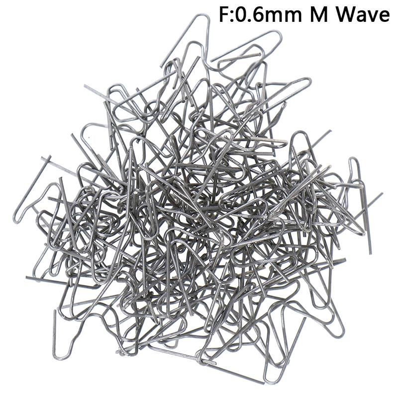 Buy Universal 100 Pcs 0.6Mm0.8Mm Wave Flat Staples For Plastic Stapler