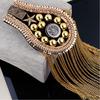 Stage Performance Tassel Shoulder Badge Suit Dress Shoulder Flower Decoration Costume Accessories