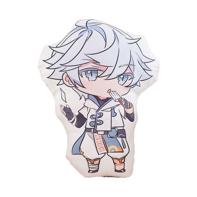 

Genshin Плюшевая ударная игрушка-подушка Фаршированная Чжунли Хутао Венти Сяо Кли Паймон Chongyun