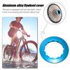 Mountain Rennrad Kassette Lockring 7075 Aluminiumlegierung Kassettenverschlussring 11Z Centerlock Scheibenbremsscheibe Fahrrad Fahrradteile
