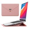 Laptop Sleeve With Stand MacBook 13 14 Inch PU Protective Case