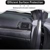 2PCS Side Air Vent Frame Trim for Honda Pilot 2016-2022/ Ridgeline 2017-2024/ Passport 2019-2024, ABS Center Console Side Air Conditioning Outlet