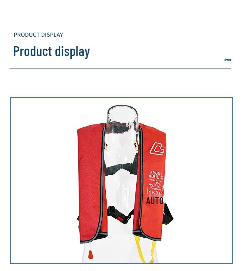 CCS Certified Automatic Inflatable Life Jacket for Marine Rescue