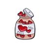 Alloy Brooch Personalized In Fun Cartoon Candy Bottle Design For Stylish Wear