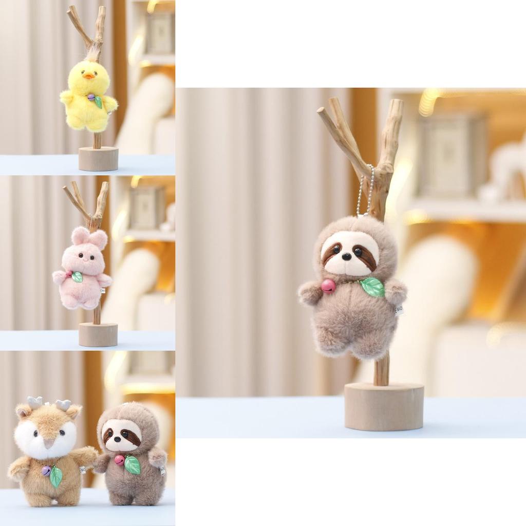 Charming Plush Rabbit Plush Toy With Cute Keychain For Bags And Accessories