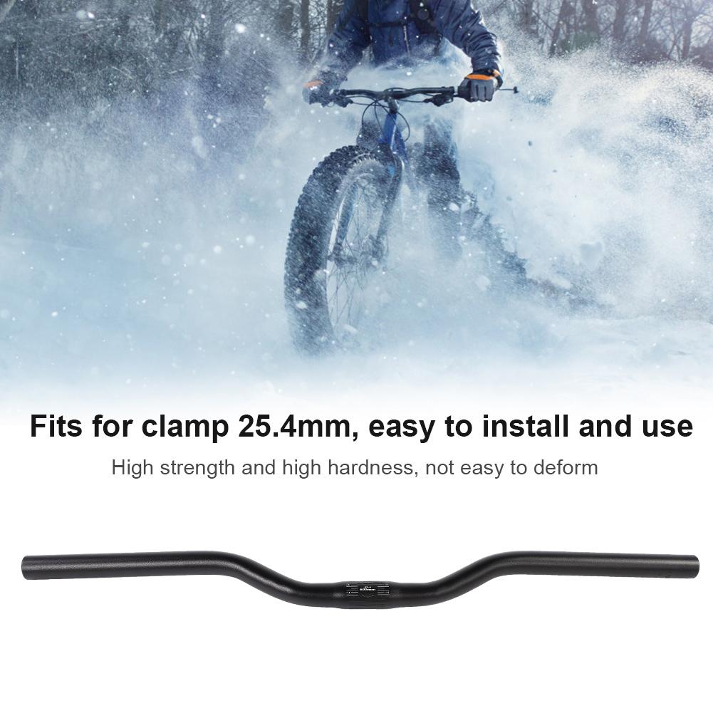 Aluminum Alloy Bike Bar Handlebar for Mountain Road Accessory Flat Riser