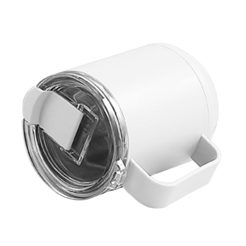 Kaffeebecher 460ml 304 Edelstahl-Innenfutter Auslaufsicher Elegant Tragbarer Becher für Outdoor-Aktivitäten