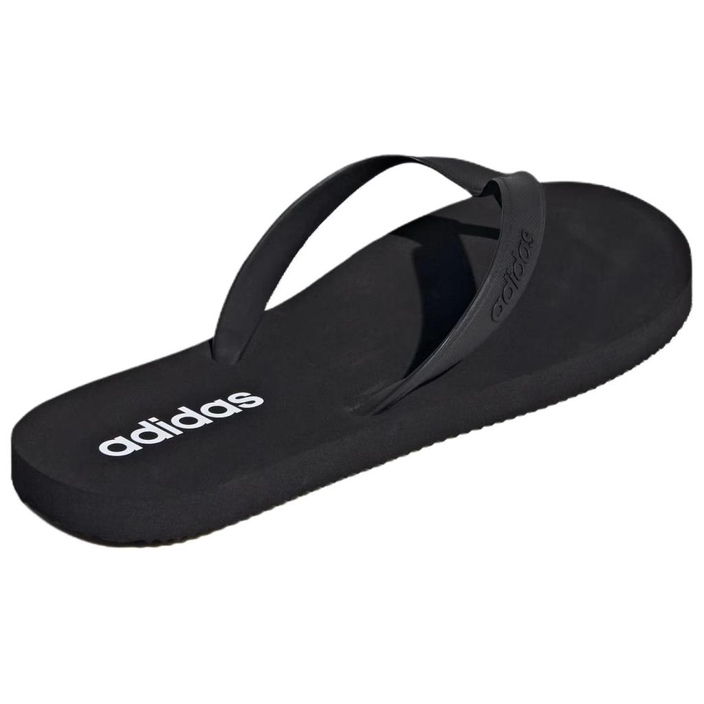 Adidas Keitaki Alpha Minimalist Comfortable Non-Slip Flip Flops Unisex Footwear Black JR1152