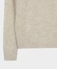 BROOKS BROTHERS Brushed Wool Classic Sweater (Grey) (Bbwrmm4286Zew)