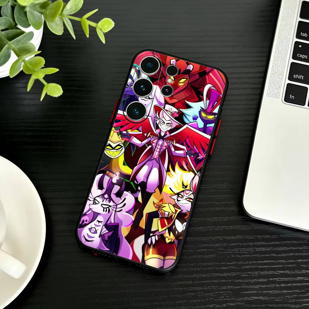 

E-Helluva Boss Phone Case For Samsung S26,S25,S24,S23,S22,S21,S20,Plus,Fe,Lite,Others Black Cover Samsung S20ULTRA5G