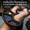 Easy Clean Palette for Oil Painting 3D Printed Thumb Palette, Single Well Paint Plastic Organizer Travel Watercolor Acrylic, Portable Compact