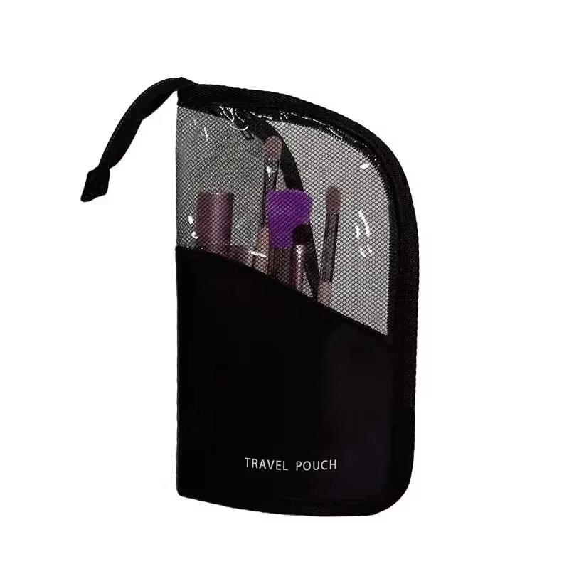 

Сумка для хранения кистей для макияжа, портативный дорожный несессер большой вместимости, простой, модный, новинка