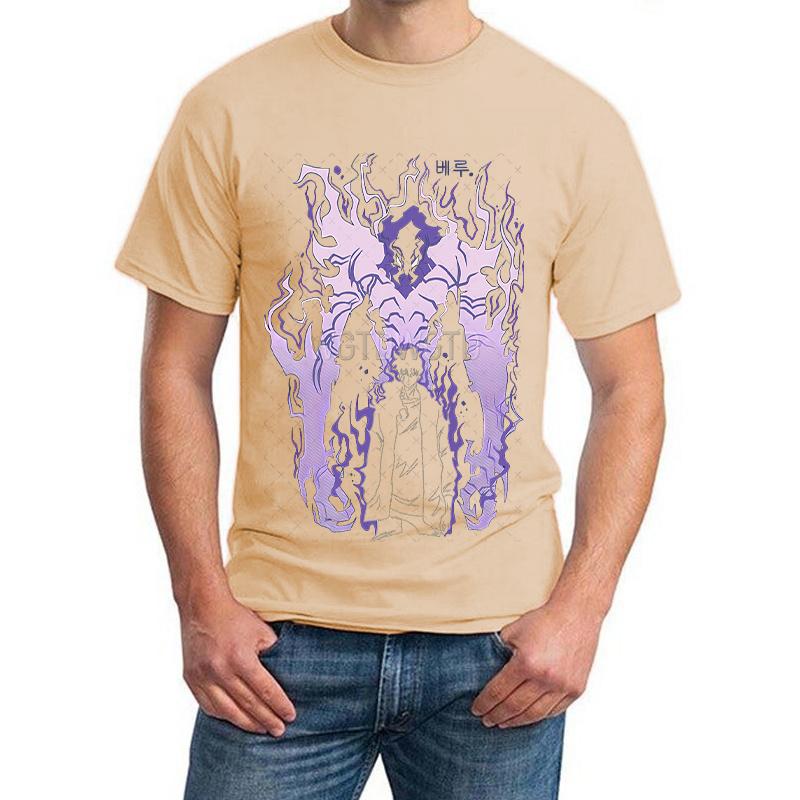 Solo Leveling Anime T-shirt Men Women Harajuku Manga Sung Jin Woo Gothic T Shirt Short Sleeve Crewneck Unisex Streetwear