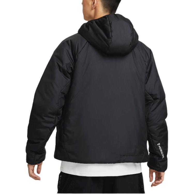 Nike ACG Therma-Fit Adv "Rope De Dope" PrimaLoft® Water-Resistant Zippered Hooded Fashion Versatile Long Sleeve Jacket Men Jackets Black FV8691-010