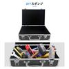CZEAR Aluminum Tool Duralumin Attache Case with Block Small Tool Aluminum Tool Small Storage Display Fireproof 30 X 21 X Case, Case, Cushion, Storage,