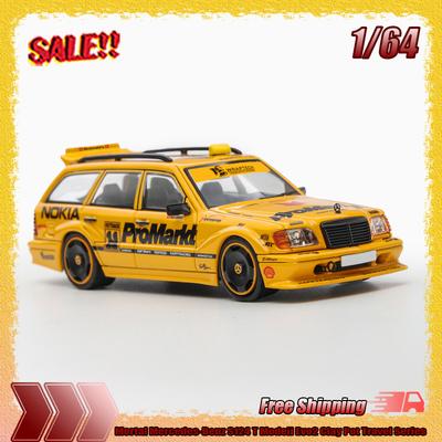 Mortel 1:64 Mercedes-benz S124 T Modeii Evo2 Série Voyage Poterie d'Argile Simulation Alliage Miniature Modèle de Voiture Moulé Sous Pression Jouet Personnalisé Cadeau
