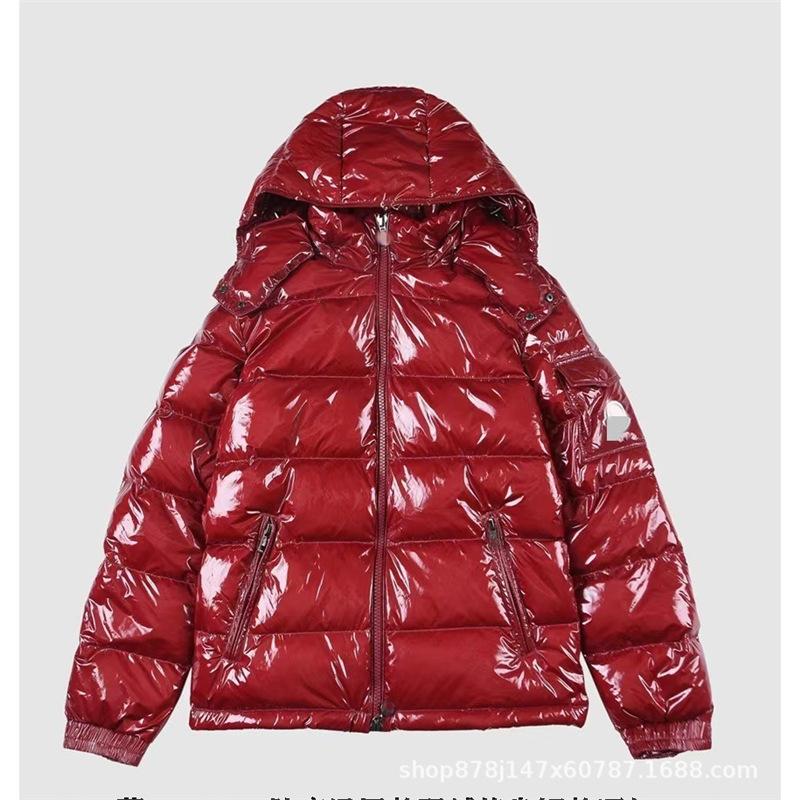 Mengkou down jacket maya winter Mengjia high version men's and women's classic fashion hooded white duck down jacket