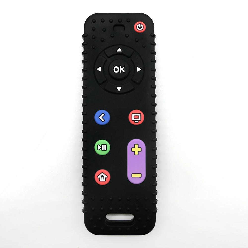 Simulated Remote Control Teether Infant Pacifier Anti Thumb Sucking Soothing Toy Ideal for Chewing Plus Stress Relief