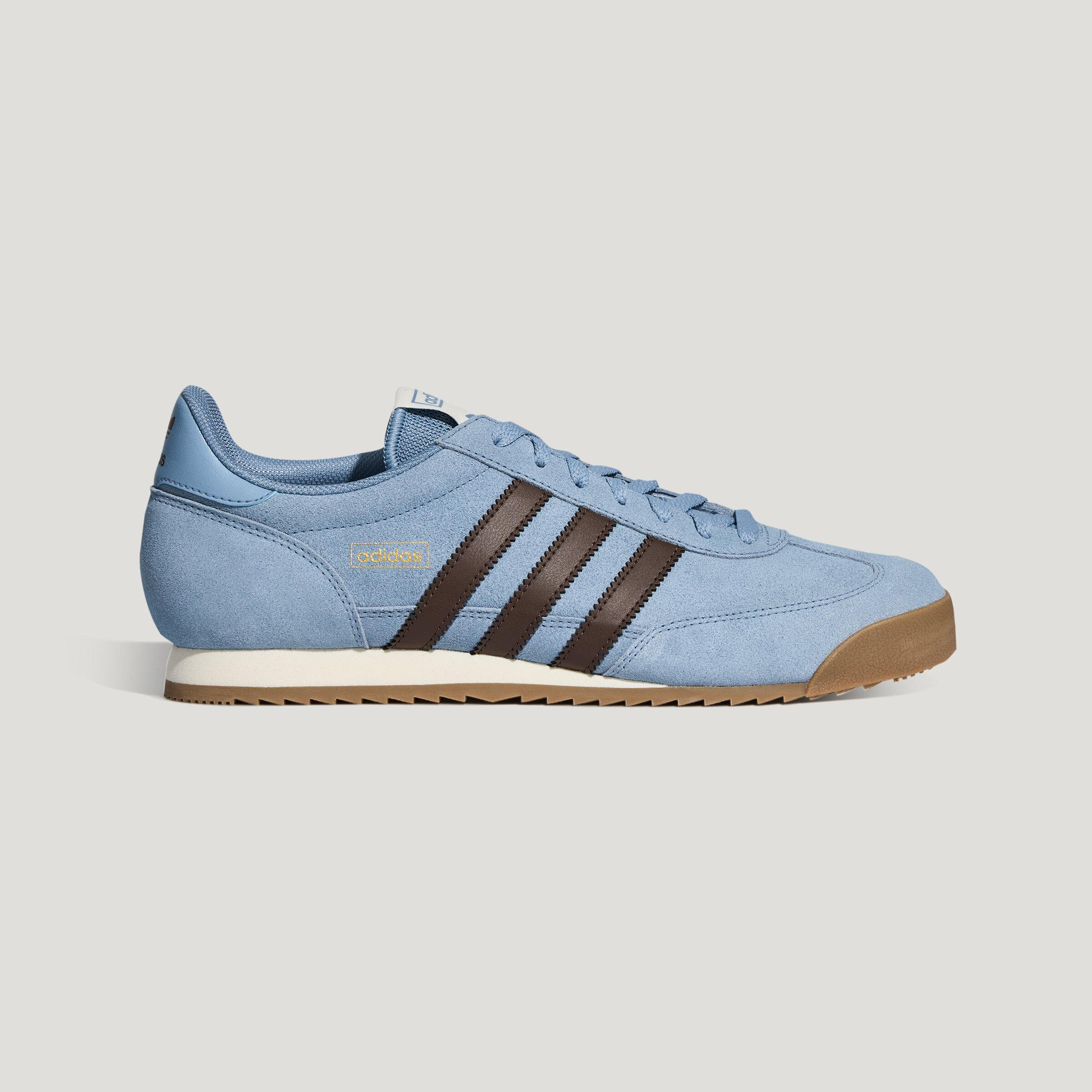 Adidas Originals R71 Casual Shoes Unisex Texture Blue/Brown/Resin Yell 40.5