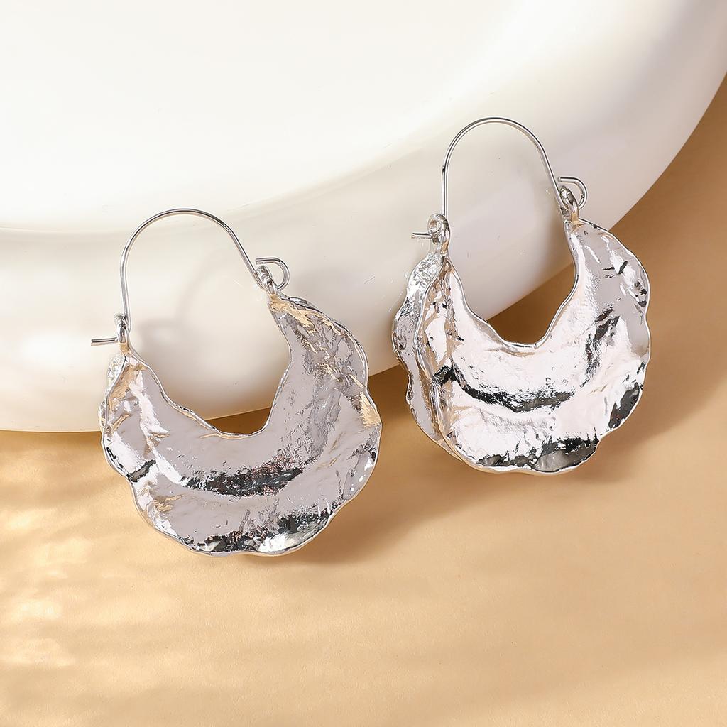 2PC Women's Retro Heavy Metal Alloy Pendant Gothic Punk Geometric Earrings Fashion Zircon Suitable for Party and Festival Gifts