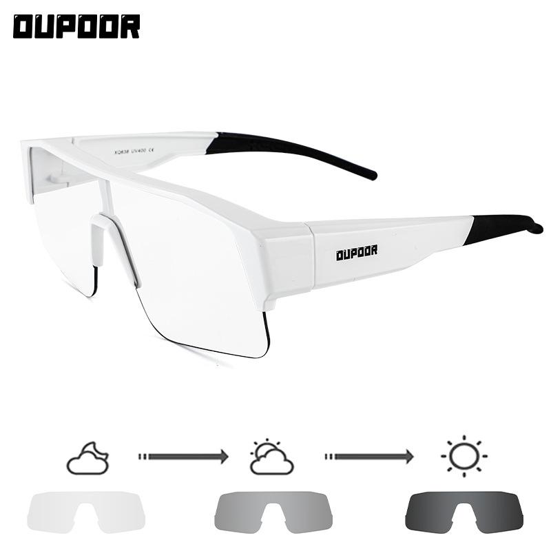 

Day Night Dual-use Myopia Protective Goggles Outdoor Sports Anti UV Color Changing Sunglasses Hiking Fishing Sun Shading