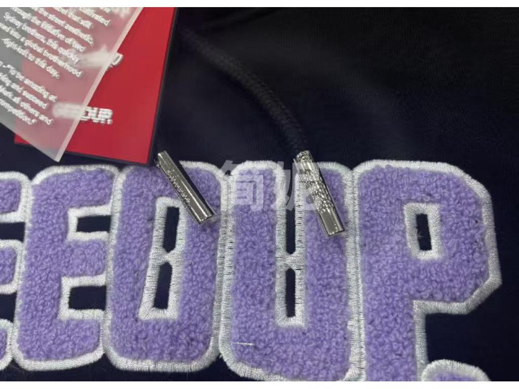 Auf Lager: GEEDUP Unisex Trendiger Hoodie mit gesticktem Schriftzug – Lässiger High Street Hip Hop Stil