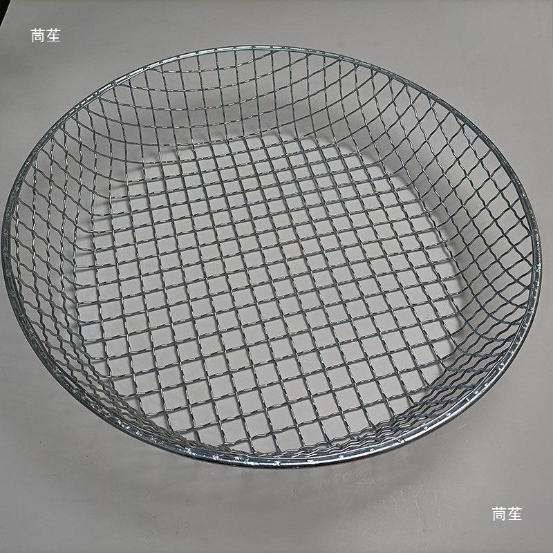 Large Round Wire Mesh Sieve for Stones, Sand, and Garden Soil Filtering