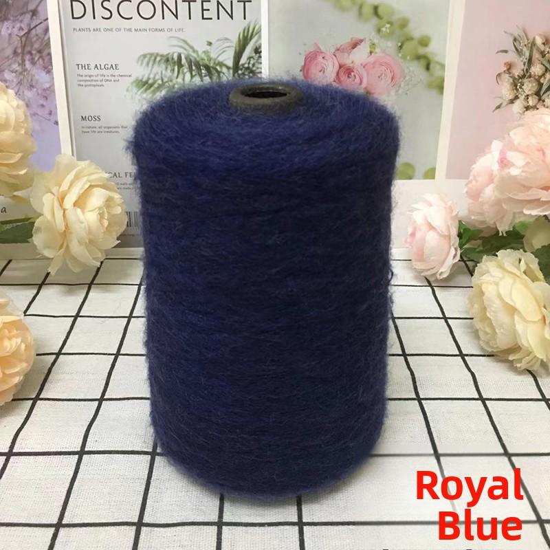 Wool Angora Yarn 3-Ply Long Velvet Wool Sweater Knitting Yarn Hand Crochet Fine Merino Wool Content 33% for Clothing Acco...