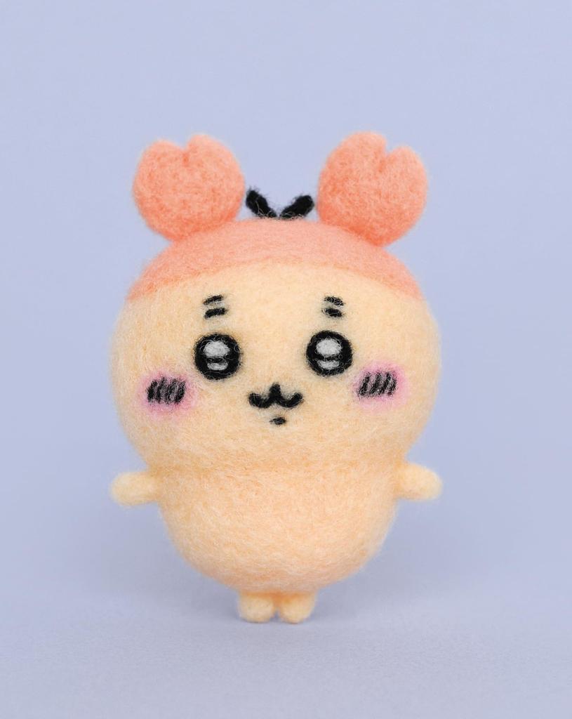 Hamanaka Wool Felting Needle Felted Chiikawa Used Kit, Series, Bookstore, H468-000-120