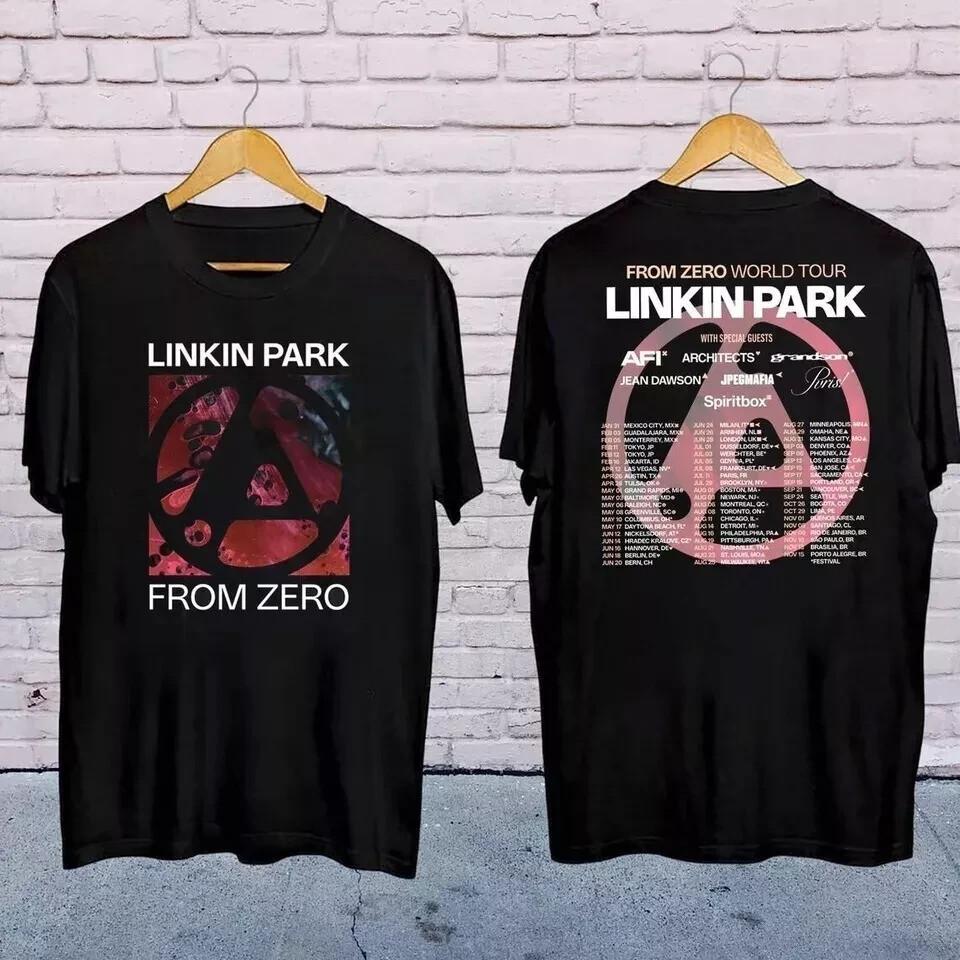 Футболка унисекс Linkin-Park From Zero World Tour 2026 S