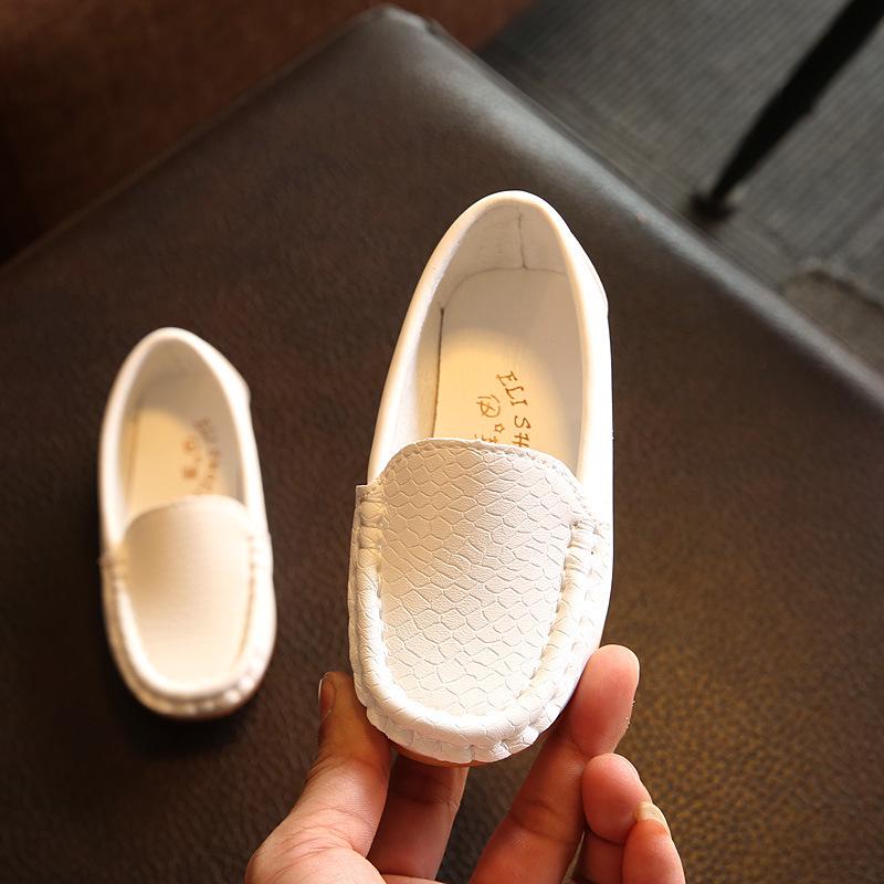 2023 Summer Boys' Leather Loafers - Casual Children's Shoes