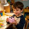 Compact Math Learning Tool 4-in-1 Practice Roller Stamp, Addition Subtraction Multiplication Division Easy for Kids Facts Worksheet Maker Kids,
