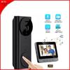 4.3" Smart Wireless Doorbell Camera with Two-Way Talk & Recording, No Drill Needed