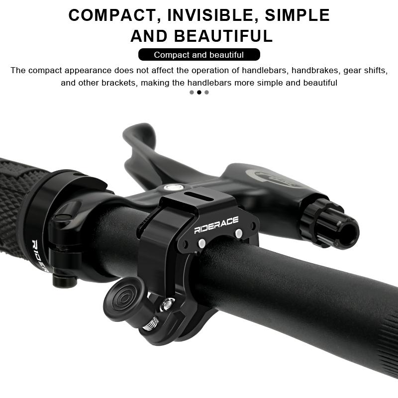 Mini Bicycle Bell 90-100dB Čistý hlasitý zvuk Zvonek na řídítka kola Odolný přenosný zvukový alarm pro bezpečné cyklistické příslušenství