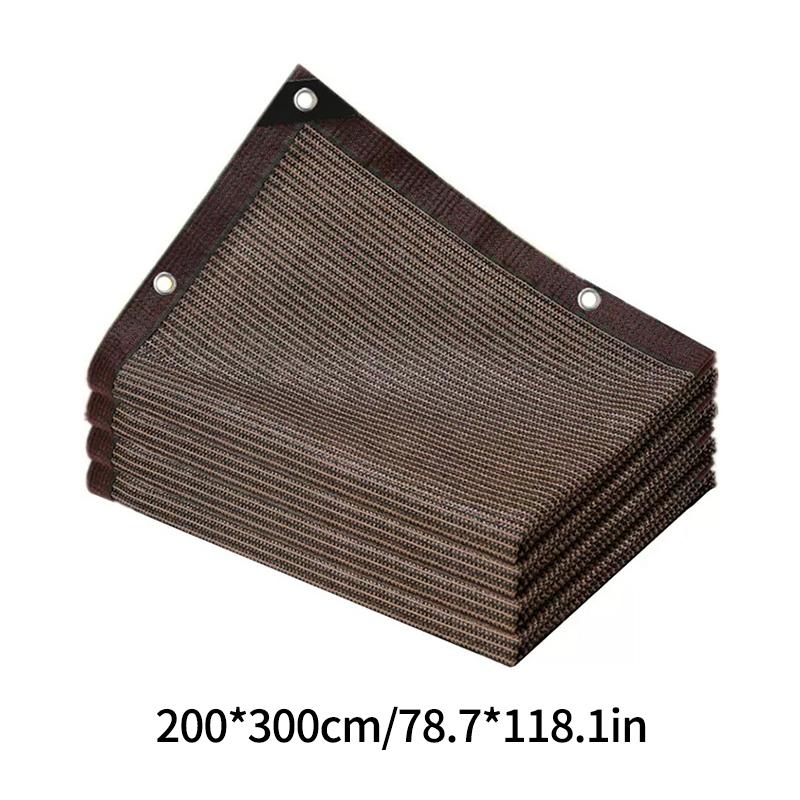 Outdoor Sunshade Net Structures and Shade Awning for Yard Balcony Outdoor Hanging Sun Shade Nets Agricultural Shading Net