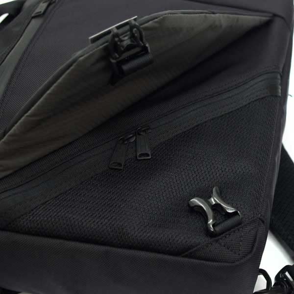 Maletín CIE Ballistic Air 2-Way en Negro, Ligero e Impermeable, Hecho en Japón, Bolso de Negocios 2-Way, Mochila, Maletín, Bolso Toyooka