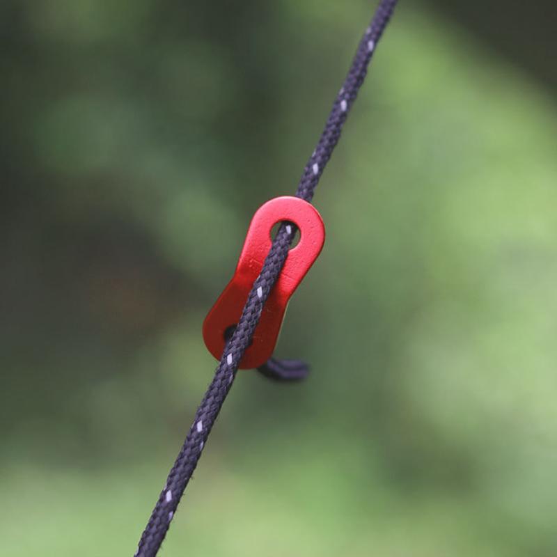 Aluminium Tent Windtouw Versteller Scheerlijn Koordslot Spanner Buiten Kamperen Luifel Afdak Bevestiging Glijder Accessoire