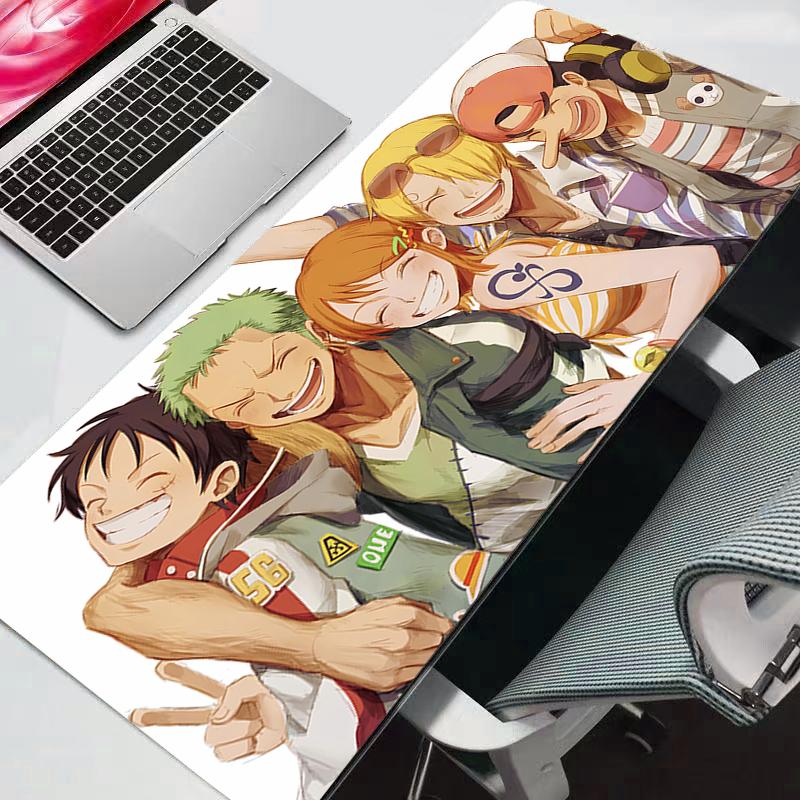 One Piece Mouse Pad Gamer PC Computer Large  XXL Desk Mat Keyboard Anime Gaming Accessories Mousepad Carpet Durable