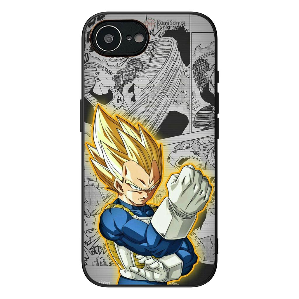 For Samsung Galaxy A25 A37 A57 A12 A14 A50 A51 A70 A71 A72 A21S A04 M15 Note 20 9 8 10 Case Super Dragon Gokus Vegeta Balls