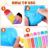 14 Pcs 27 Inch Jumbo Inflatable Pencil 7 Colors Blow Up Pencil Crayons Balloons Decorations For Classroom Theme Back To School B