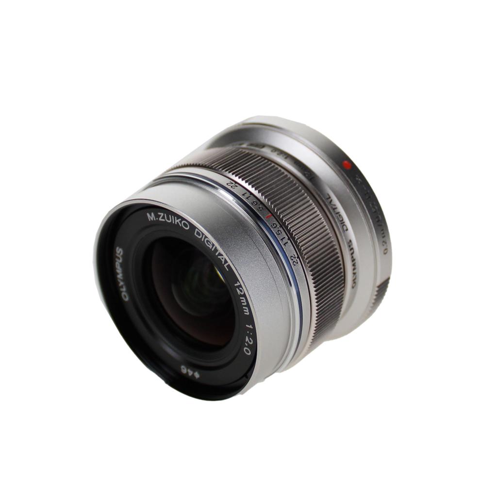 OLYMPUS DIGITAL ED 12mm Silver Prime Lens 12mm M.ZUIKO F2.0 (ED F2.0 SLV)