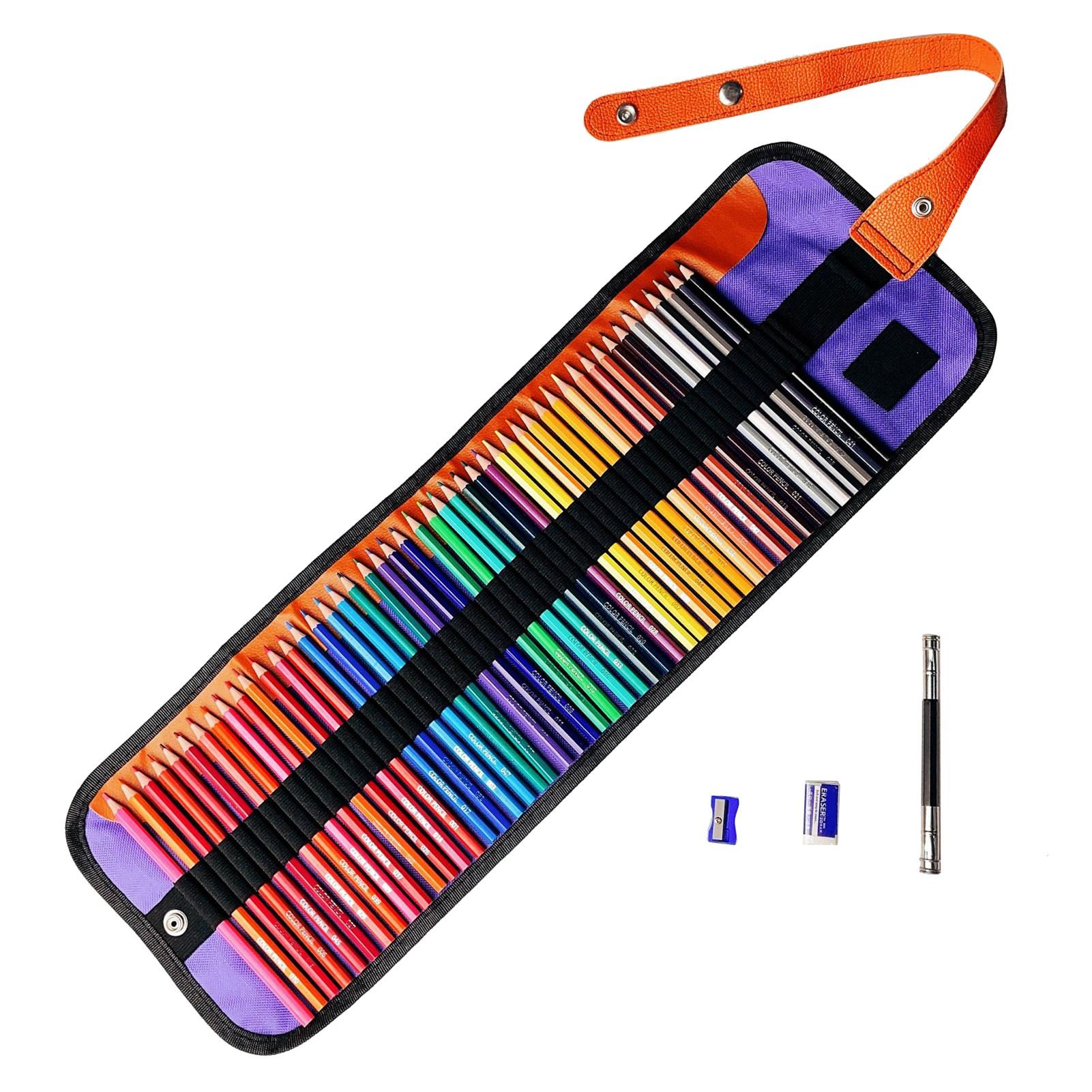 

Набор цветных карандашей 72 цвета Яркий цвет Умеренная твердость Раскраски для взрослых и студентов