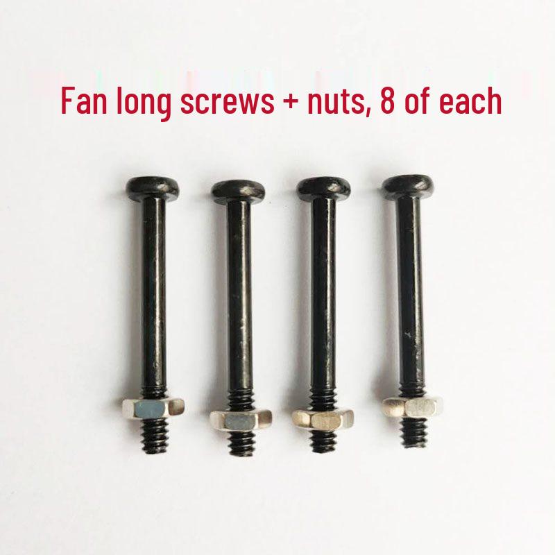 DIY Desktop Case Fan Long Self-Tapping Screw for 25mm Thick Fans
