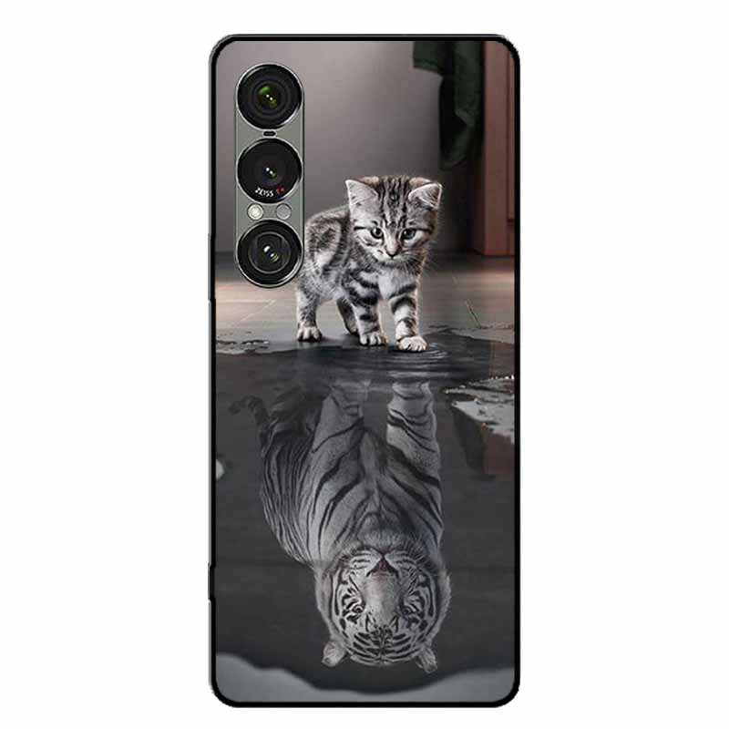 For Sony Xperia 1 VII / 1 VI / 1 V Cases Fashion Protective Silicone Back Cover For Xperia 1 VII Back Phone Capa Xperia 1V Funda