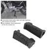 1 Pair Rubber Front Pedal Footrest Foot Pegs Fit for Yamaha YBR 125