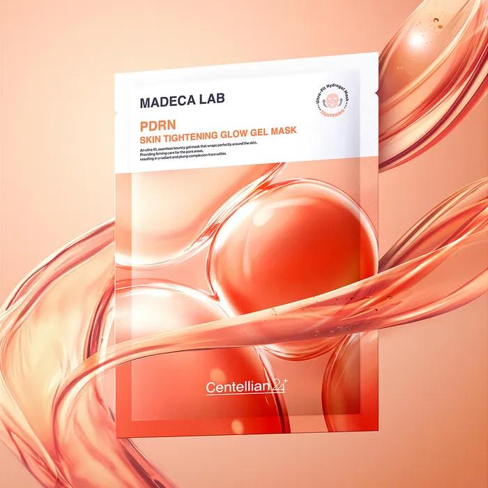 Madeca Lab PDRN Skin Tightening Glow Gel Mask Pack (5 Sheets)